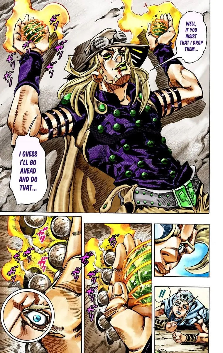 JoJo's Bizarre Adventure Steel Ball Run Colored Manga β Chapter 25 β Page 15