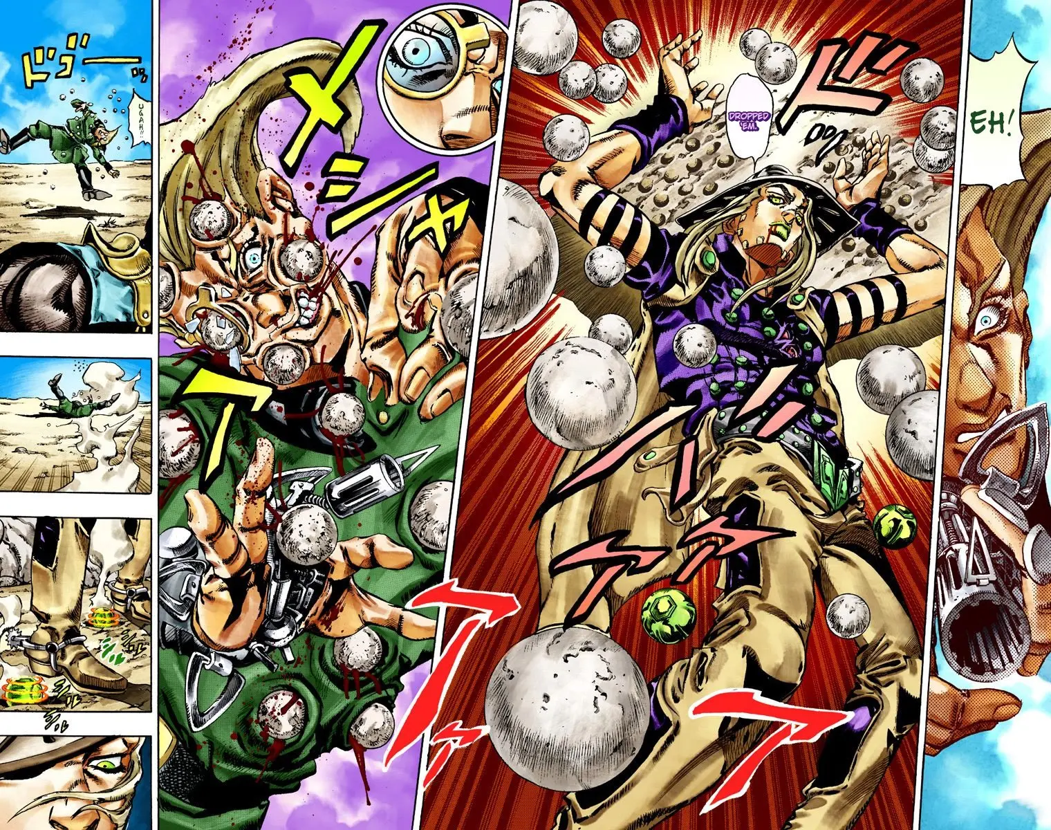 JoJo's Bizarre Adventure Steel Ball Run Colored Manga β Chapter 25 β Page 16