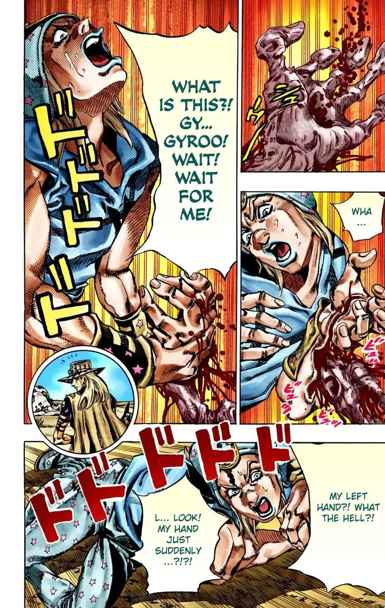 JoJo's Bizarre Adventure Steel Ball Run Colored Manga β Chapter 25 β Page 22