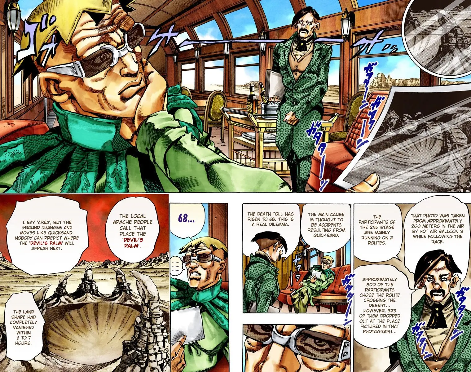 JoJo's Bizarre Adventure Steel Ball Run Colored Manga β Chapter 25 β Page 26