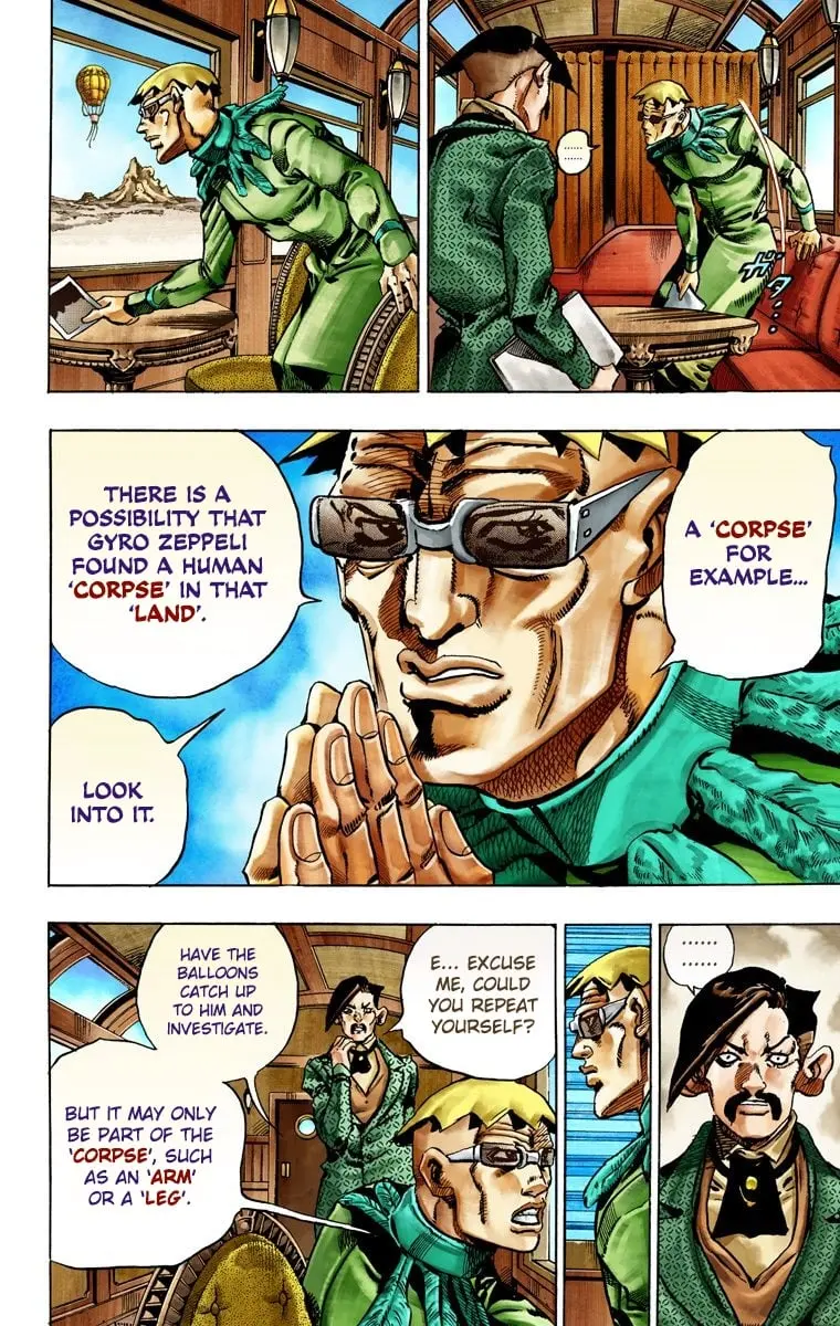 JoJo's Bizarre Adventure Steel Ball Run Colored Manga β Chapter 25 β Page 29