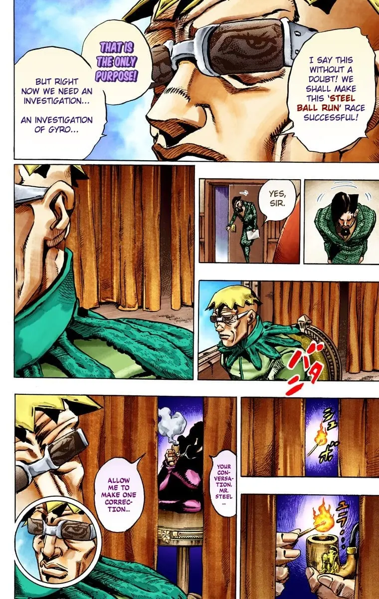JoJo's Bizarre Adventure Steel Ball Run Colored Manga β Chapter 25 β Page 31