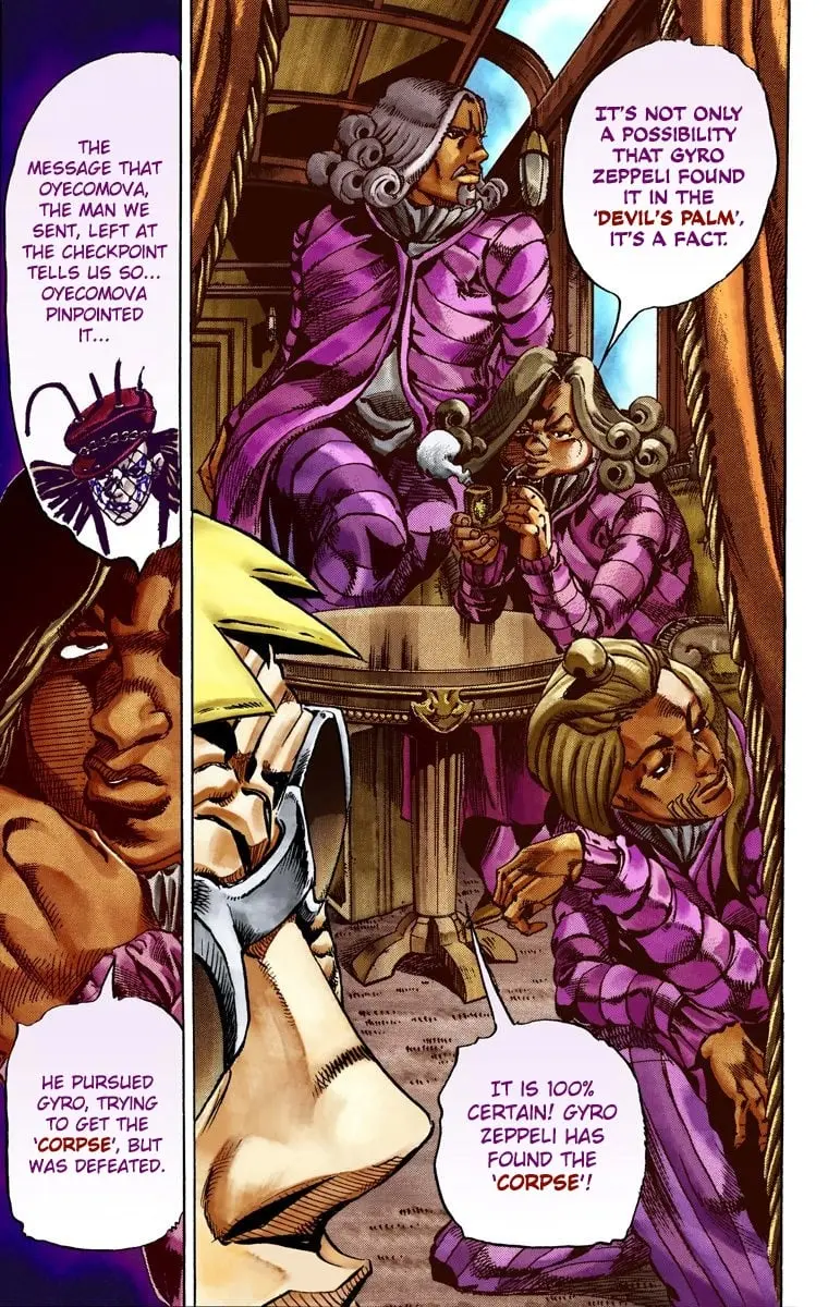 JoJo's Bizarre Adventure Steel Ball Run Colored Manga β Chapter 25 β Page 32