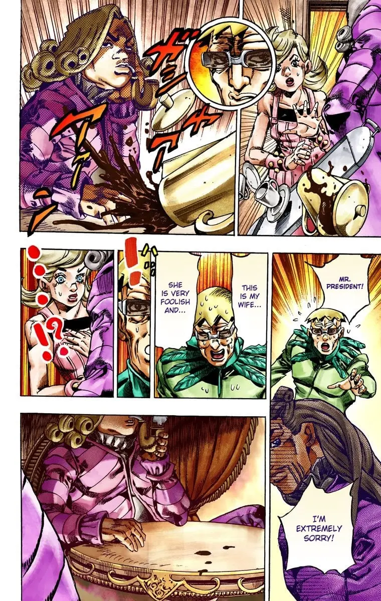 JoJo's Bizarre Adventure Steel Ball Run Colored Manga β Chapter 25 β Page 38