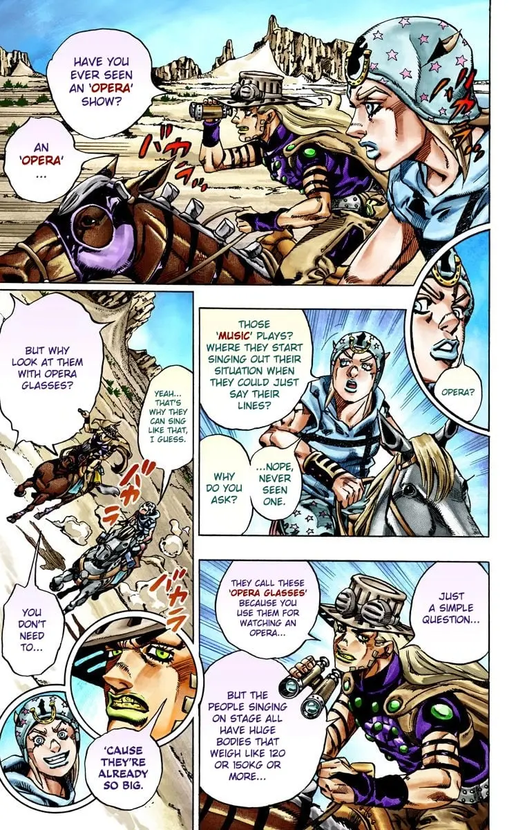 JoJo's Bizarre Adventure Steel Ball Run Colored Manga β Chapter 25 β Page 43