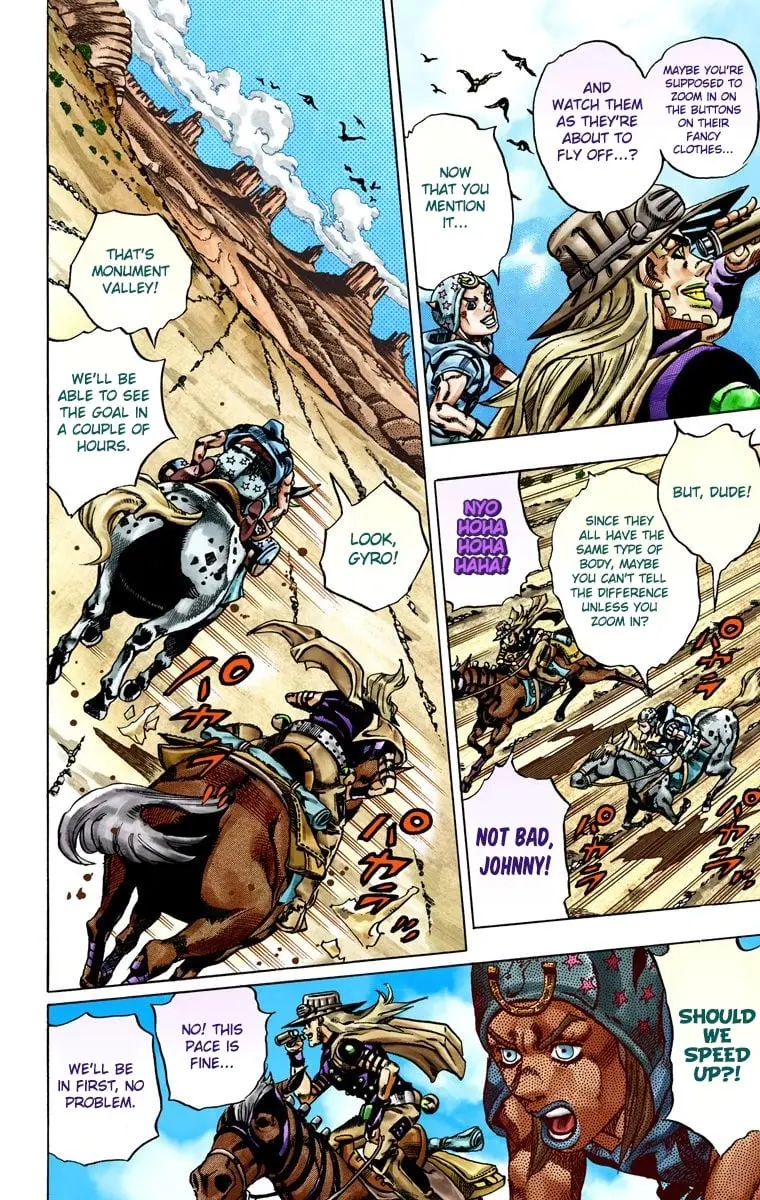 JoJo's Bizarre Adventure Steel Ball Run Colored Manga β Chapter 25 β Page 44