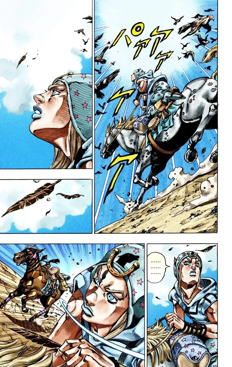 JoJo's Bizarre Adventure Steel Ball Run Colored Manga β Chapter 25 β Page 45