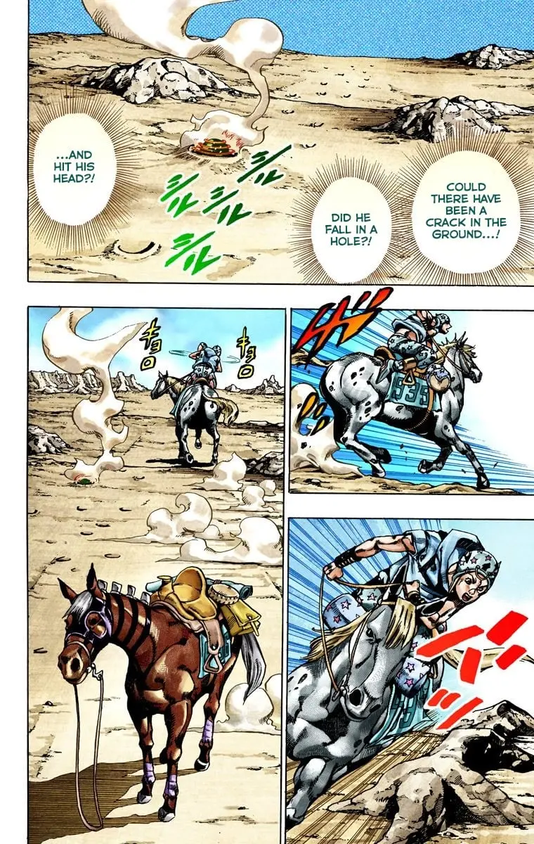 JoJo's Bizarre Adventure Steel Ball Run Colored Manga β Chapter 25 β Page 49