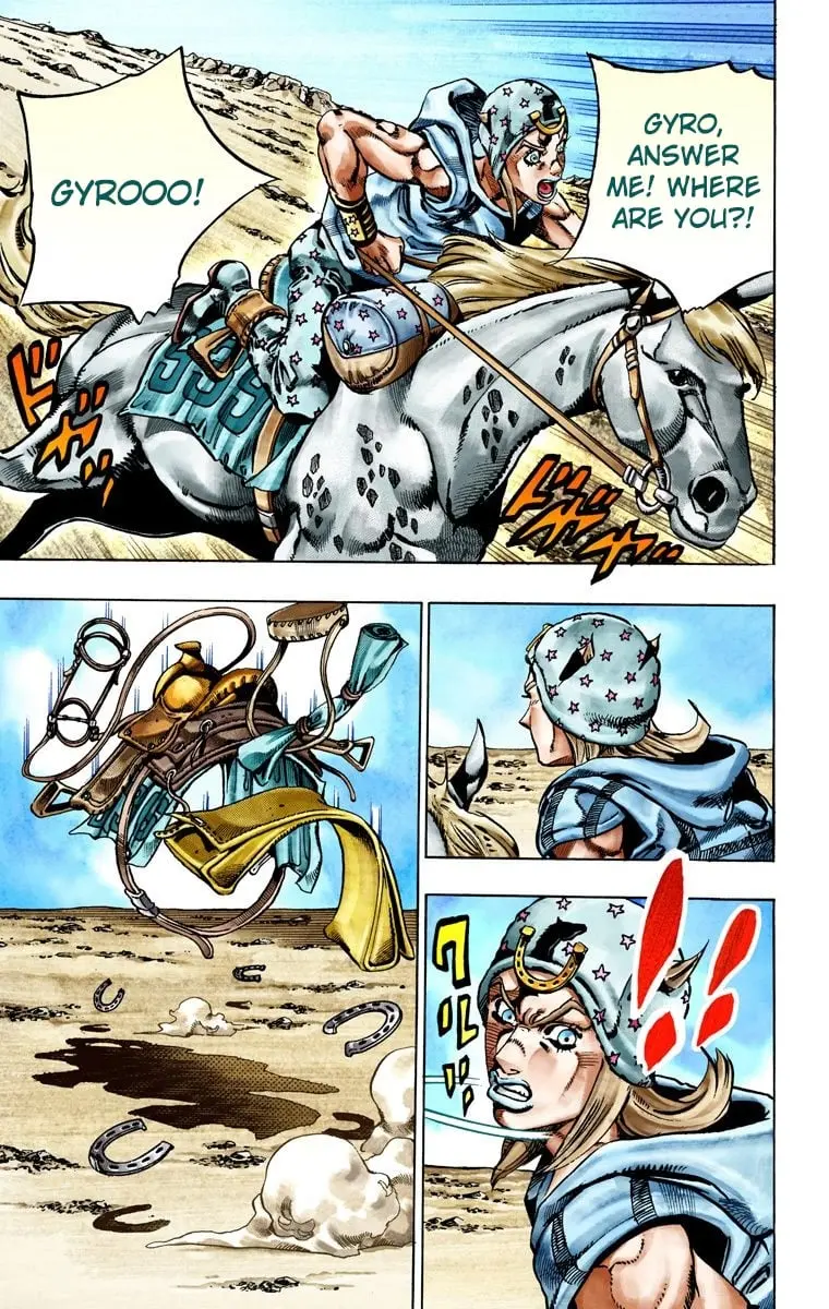 JoJo's Bizarre Adventure Steel Ball Run Colored Manga β Chapter 25 β Page 50