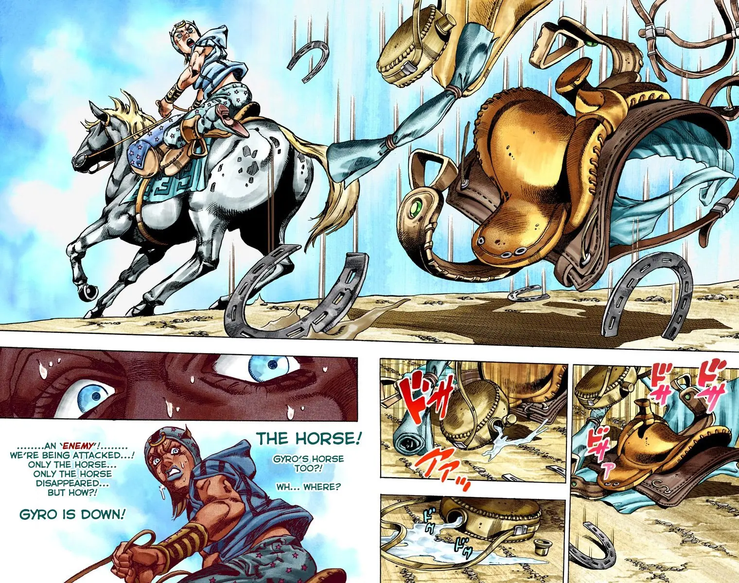 JoJo's Bizarre Adventure Steel Ball Run Colored Manga β Chapter 25 β Page 51