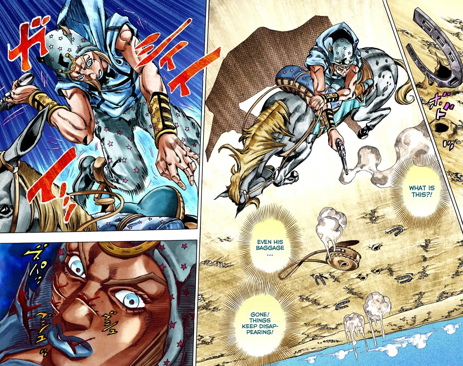 JoJo's Bizarre Adventure Steel Ball Run Colored Manga β Chapter 25 β Page 54