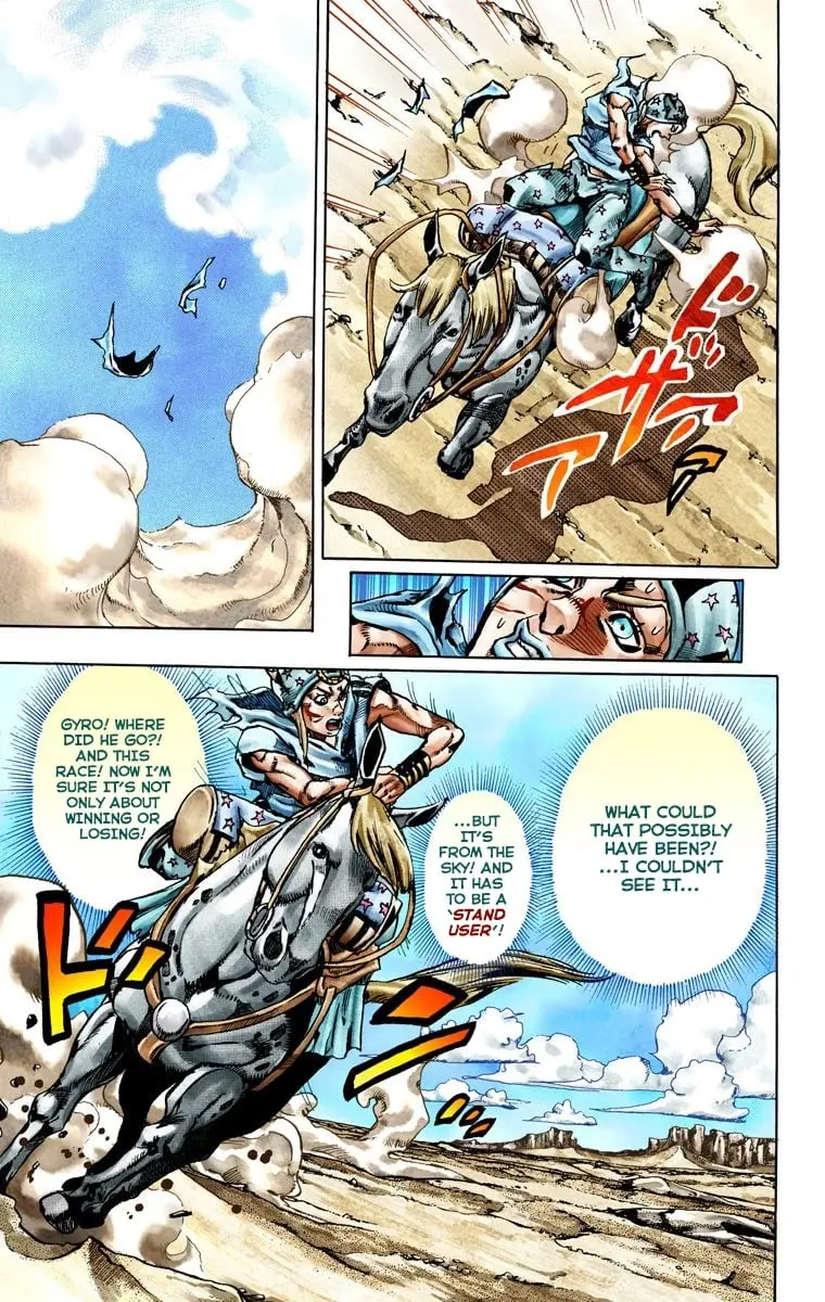 JoJo's Bizarre Adventure Steel Ball Run Colored Manga β Chapter 25 β Page 58
