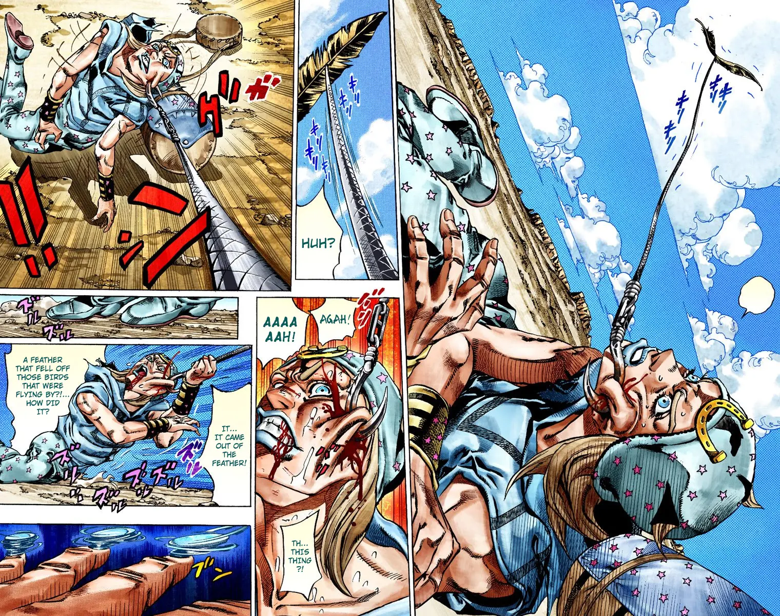 JoJo's Bizarre Adventure Steel Ball Run Colored Manga β Chapter 26 β Page 7