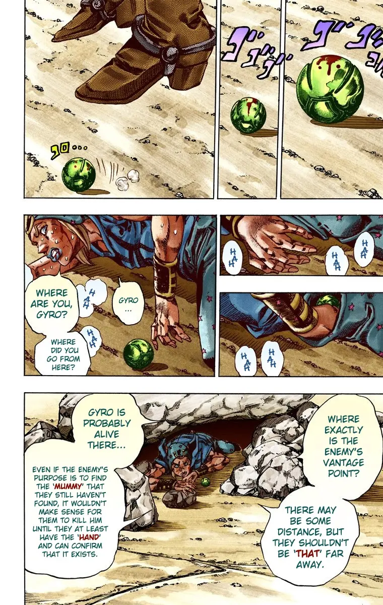JoJo's Bizarre Adventure Steel Ball Run Colored Manga β Chapter 26 β Page 25