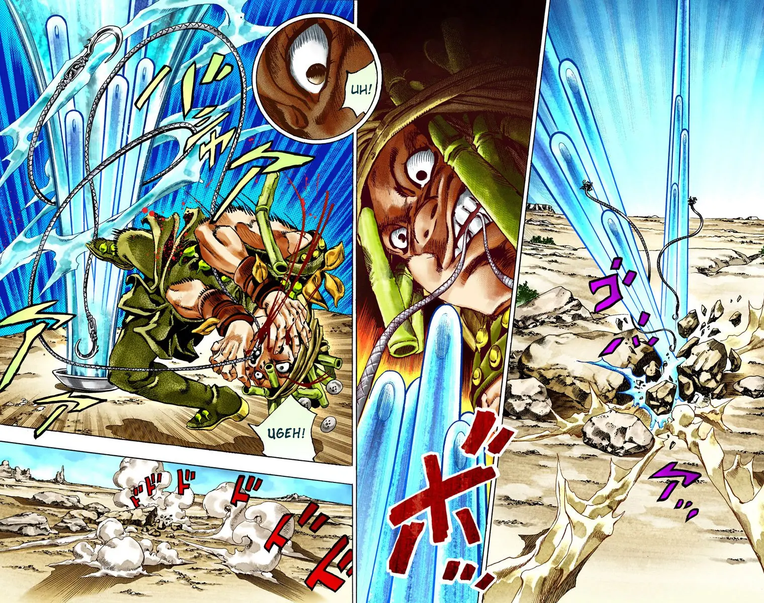 JoJo's Bizarre Adventure Steel Ball Run Colored Manga β Chapter 26 β Page 37