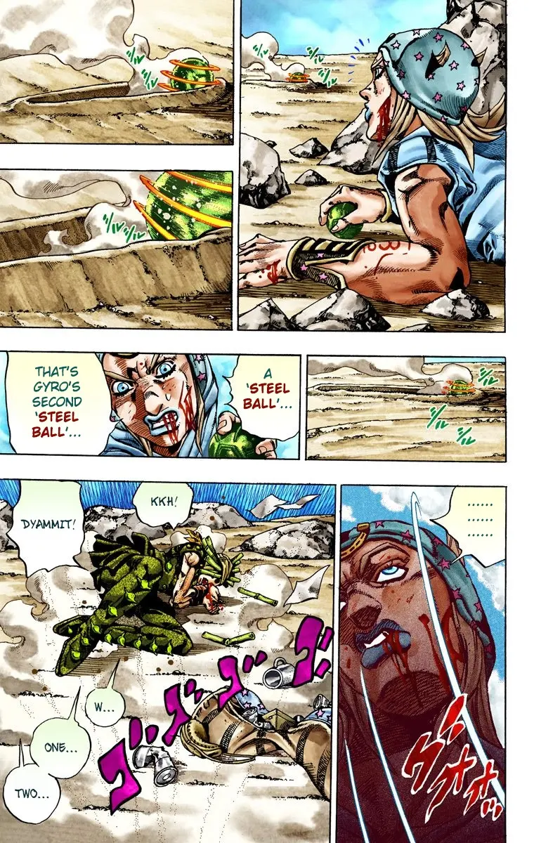 JoJo's Bizarre Adventure Steel Ball Run Colored Manga β Chapter 26 β Page 44