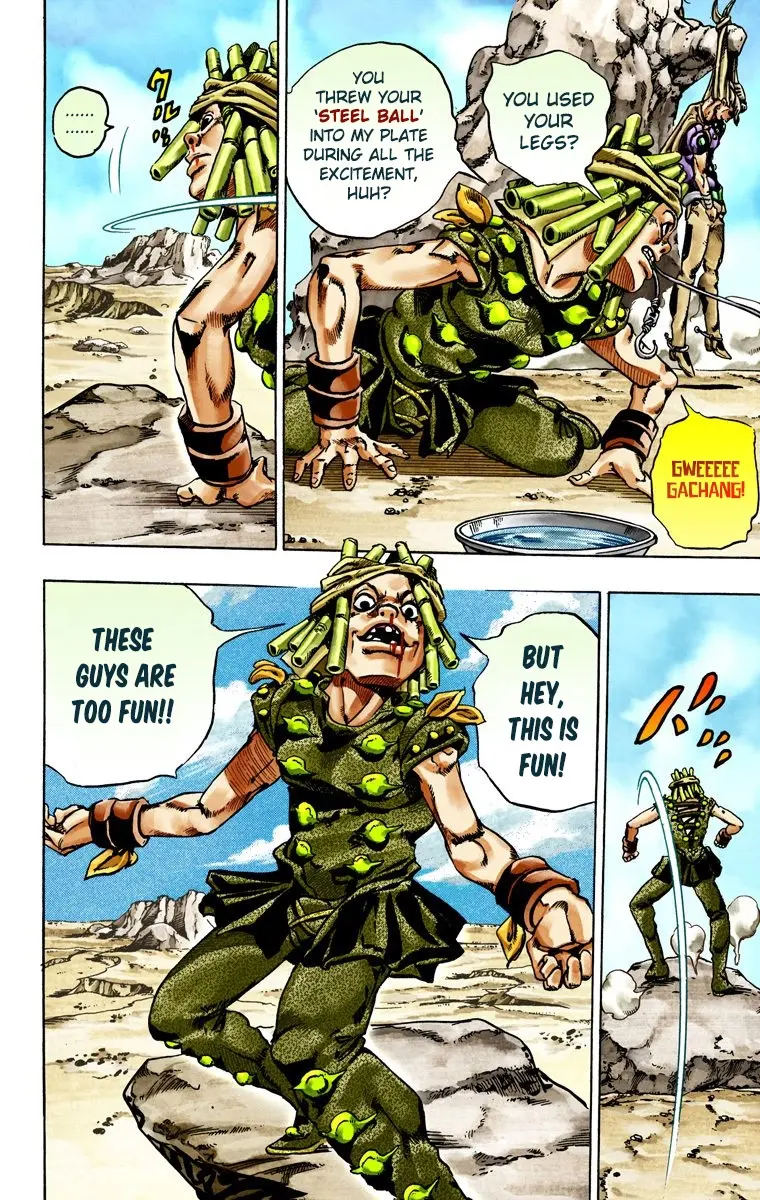 JoJo's Bizarre Adventure Steel Ball Run Colored Manga β Chapter 26 β Page 49