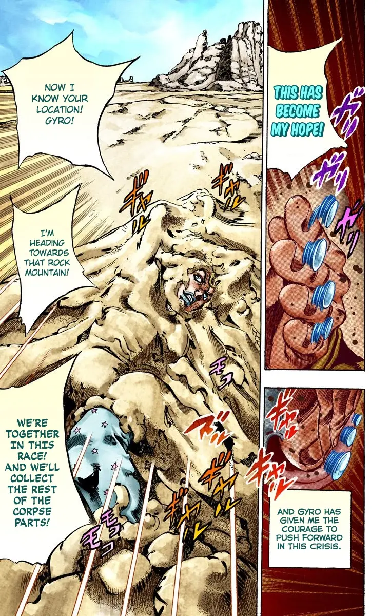 JoJo's Bizarre Adventure Steel Ball Run Colored Manga β Chapter 26 β Page 52