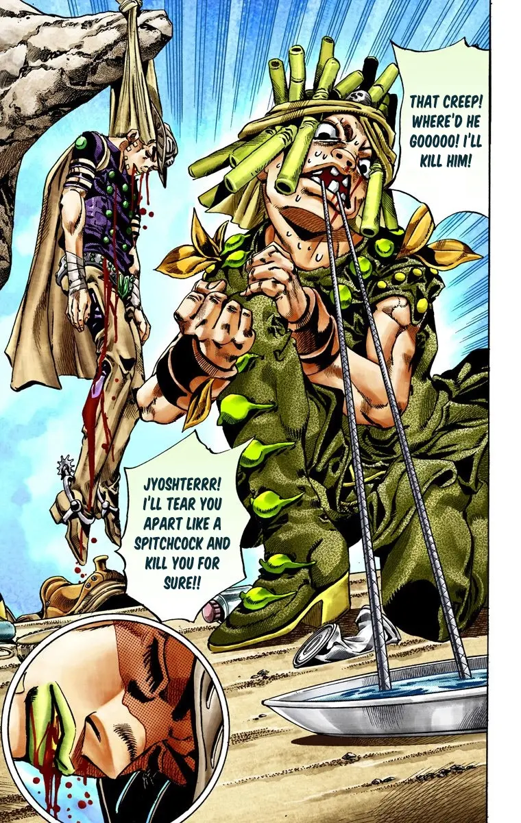 JoJo's Bizarre Adventure Steel Ball Run Colored Manga β Chapter 27 β Page 7