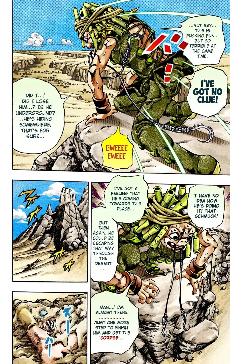 JoJo's Bizarre Adventure Steel Ball Run Colored Manga β Chapter 27 β Page 8