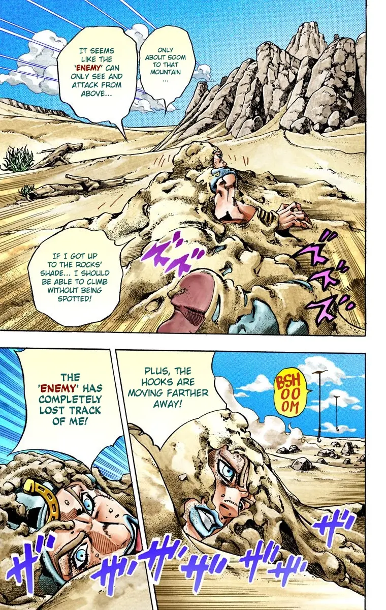 JoJo's Bizarre Adventure Steel Ball Run Colored Manga β Chapter 27 β Page 9