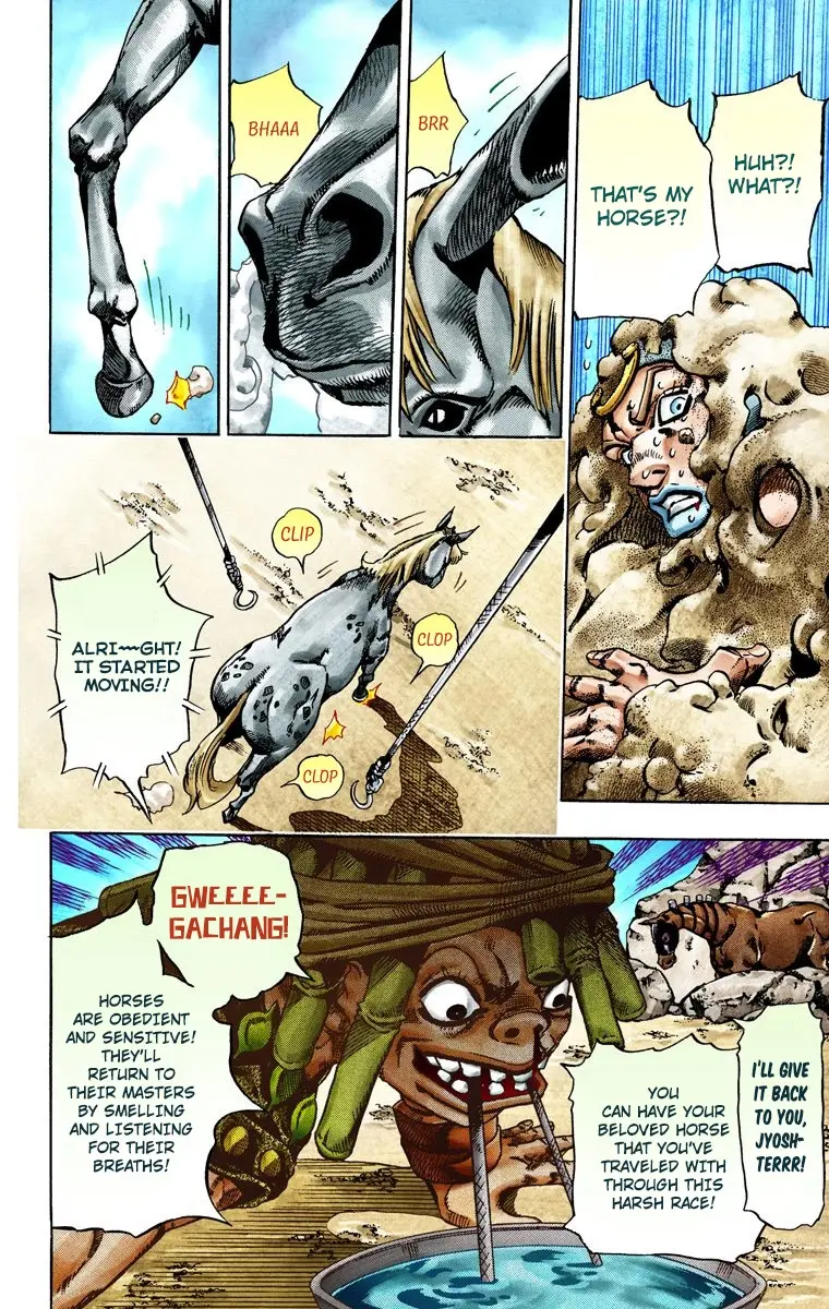 JoJo's Bizarre Adventure Steel Ball Run Colored Manga β Chapter 27 β Page 11