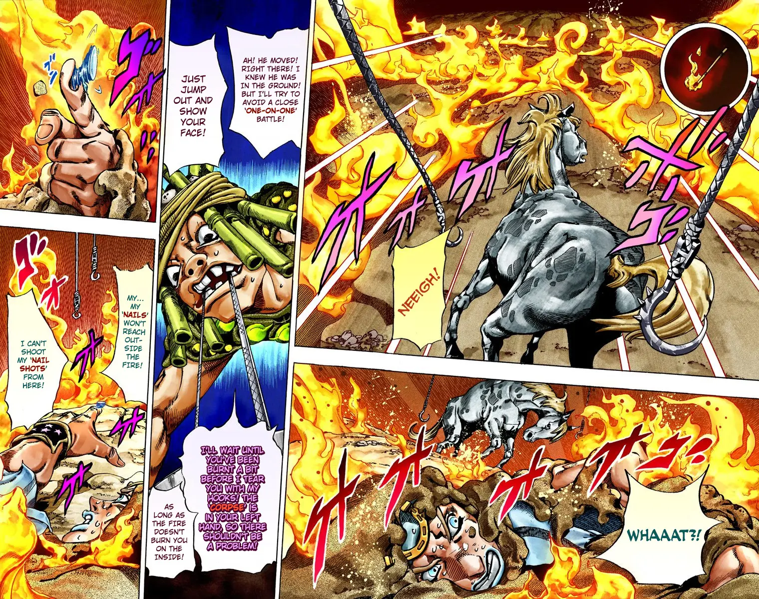 JoJo's Bizarre Adventure Steel Ball Run Colored Manga β Chapter 27 β Page 15