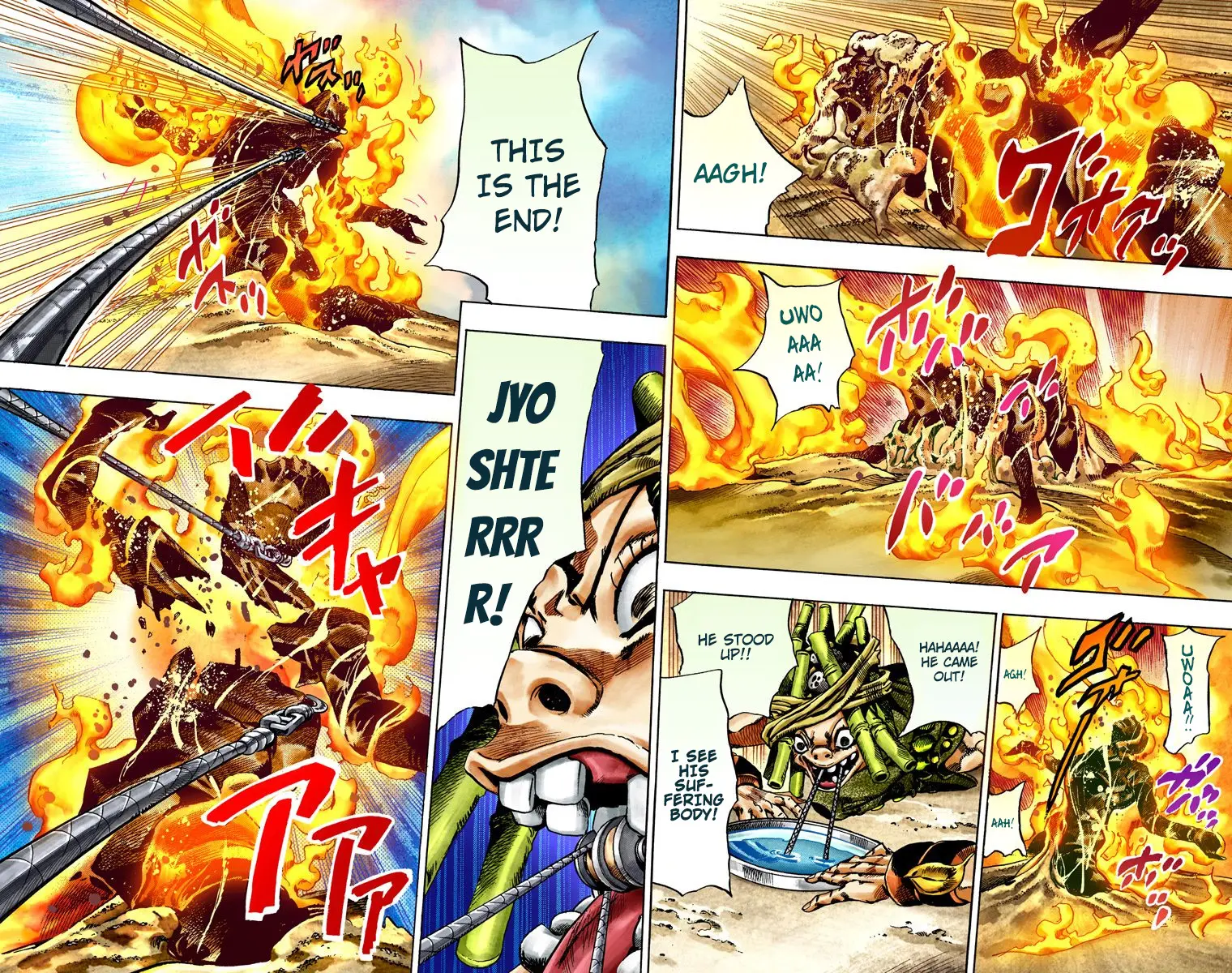 JoJo's Bizarre Adventure Steel Ball Run Colored Manga β Chapter 27 β Page 16
