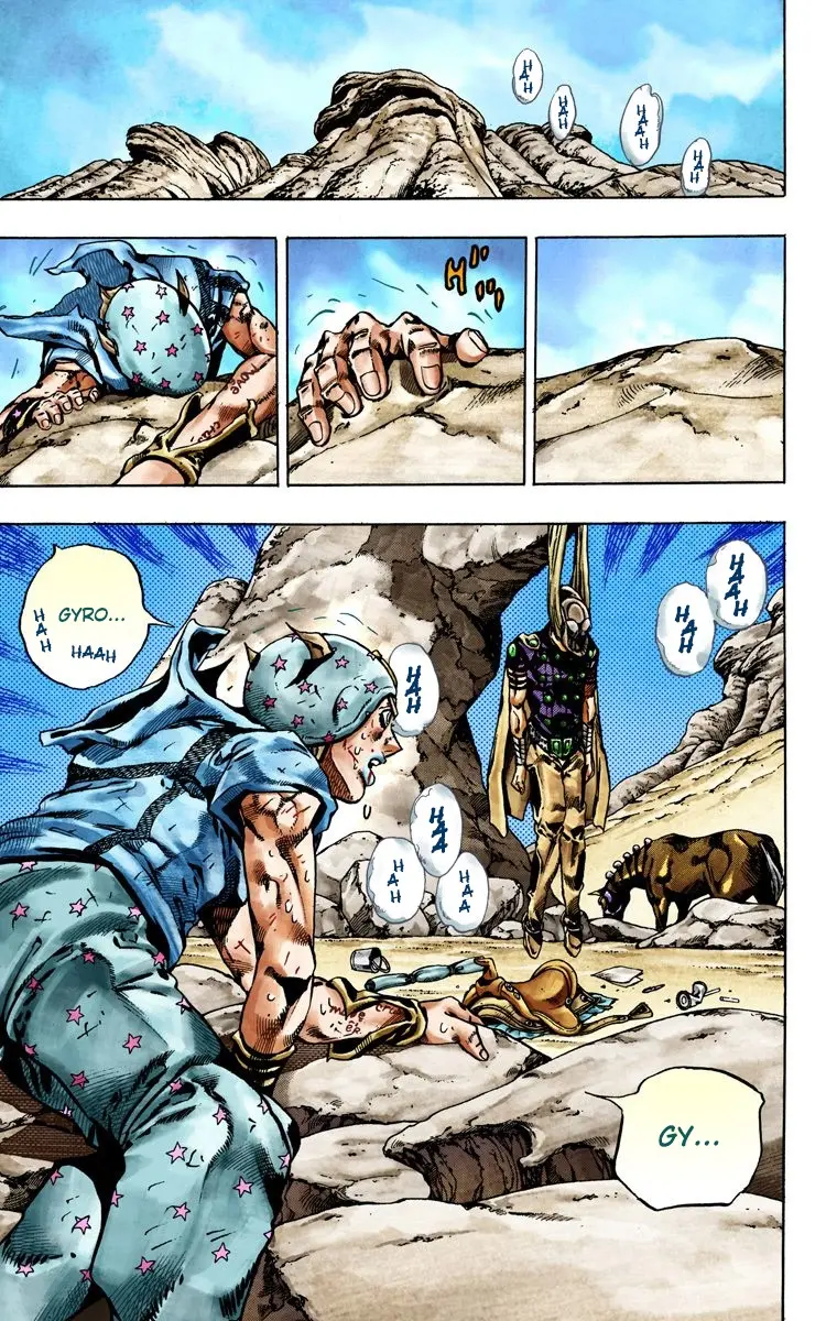 JoJo's Bizarre Adventure Steel Ball Run Colored Manga β Chapter 27 β Page 21