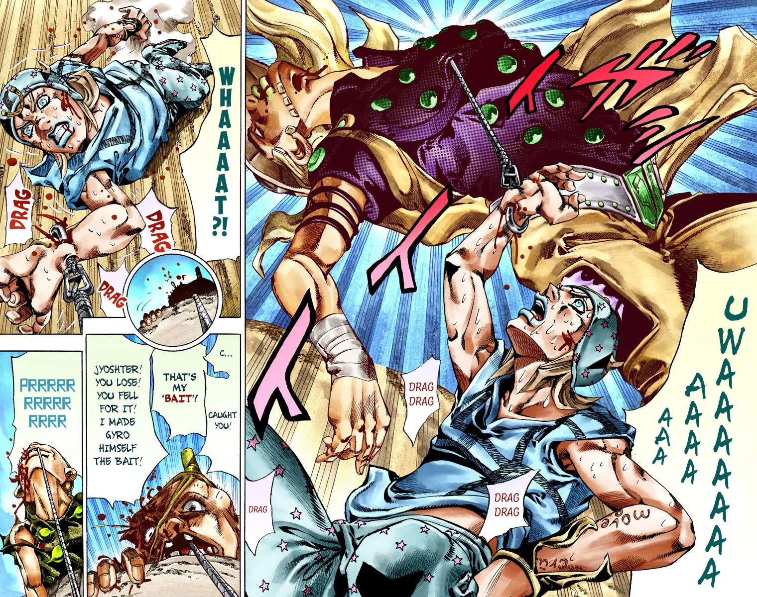 JoJo's Bizarre Adventure Steel Ball Run Colored Manga β Chapter 27 β Page 24