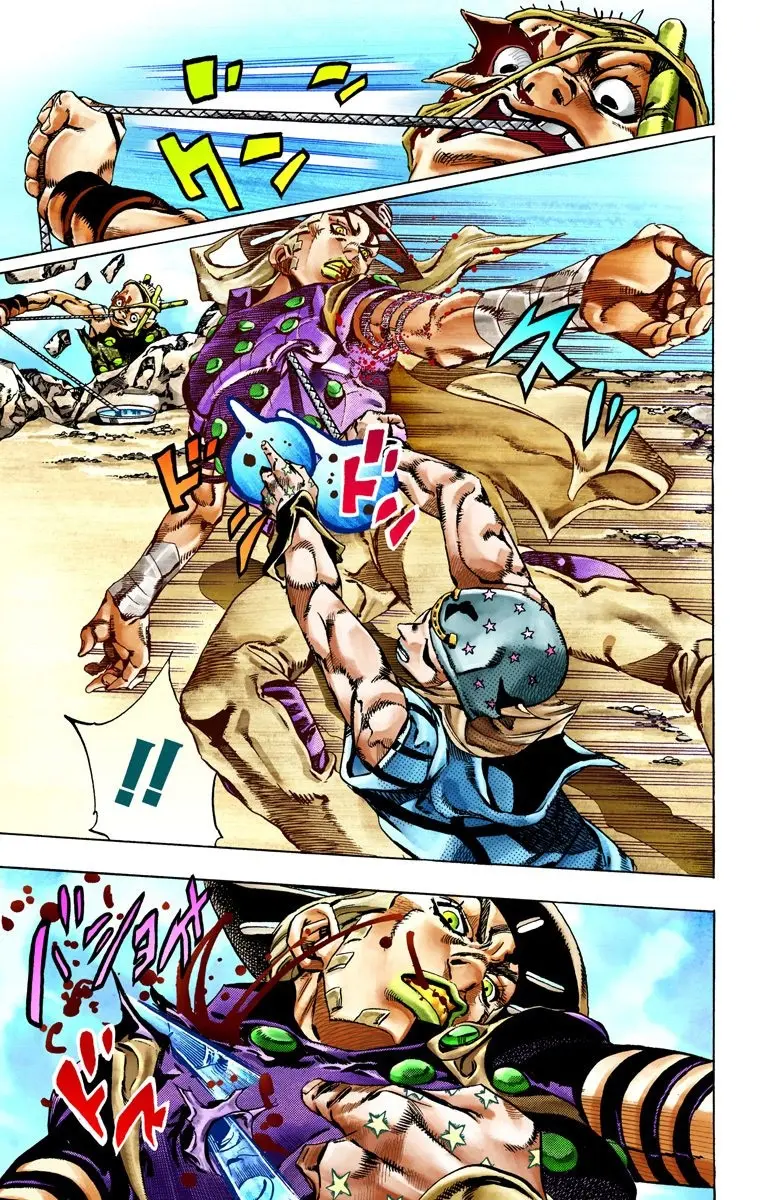 JoJo's Bizarre Adventure Steel Ball Run Colored Manga β Chapter 27 β Page 29