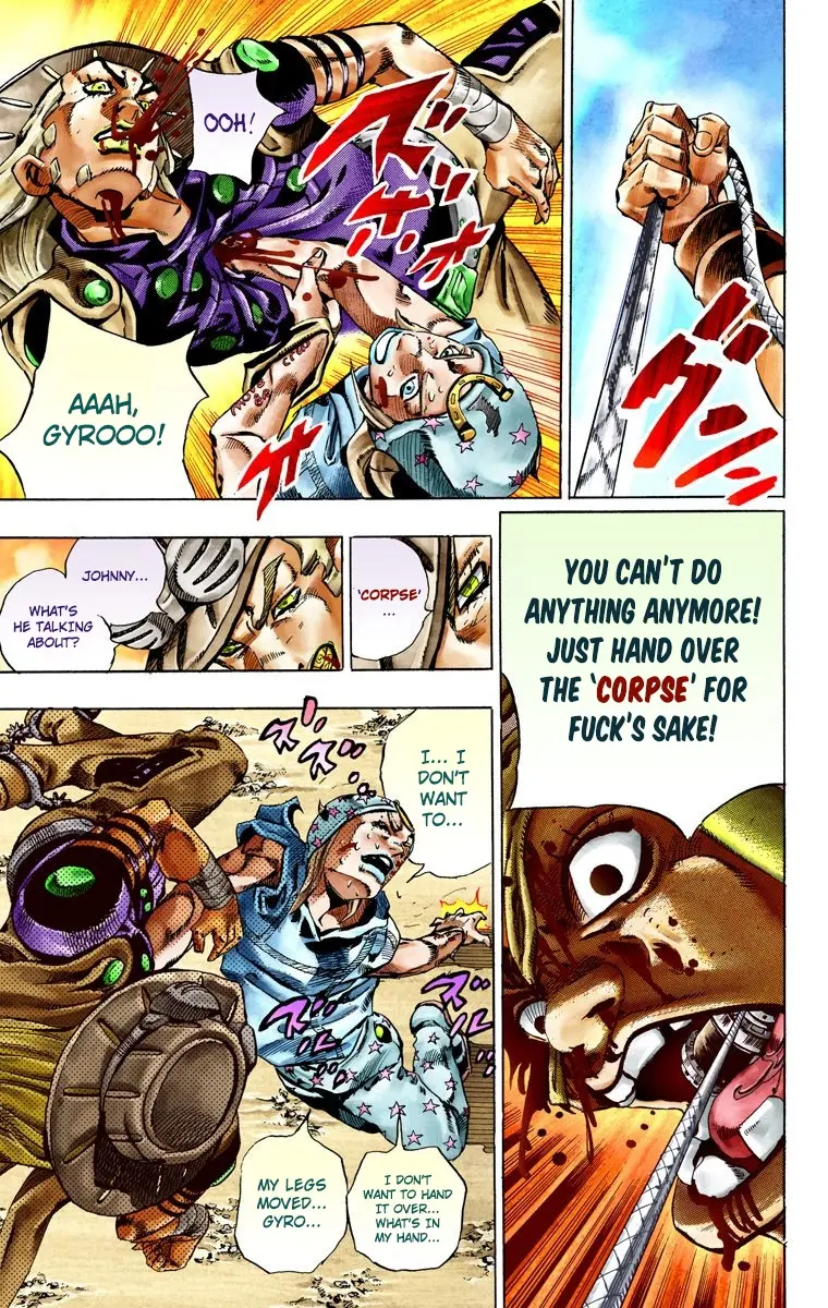 JoJo's Bizarre Adventure Steel Ball Run Colored Manga β Chapter 27 β Page 31