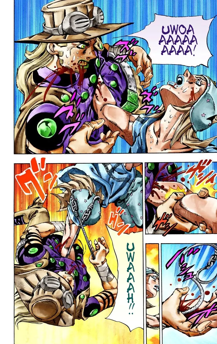 JoJo's Bizarre Adventure Steel Ball Run Colored Manga β Chapter 27 β Page 33