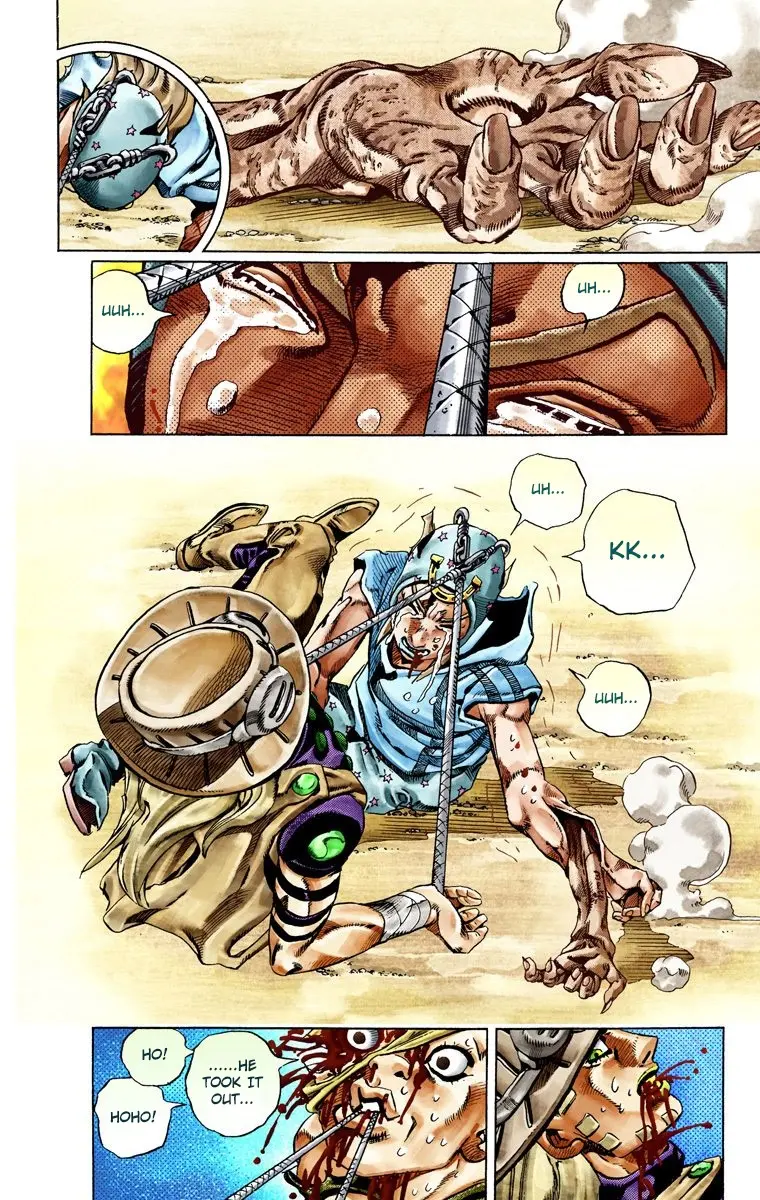 JoJo's Bizarre Adventure Steel Ball Run Colored Manga β Chapter 27 β Page 35
