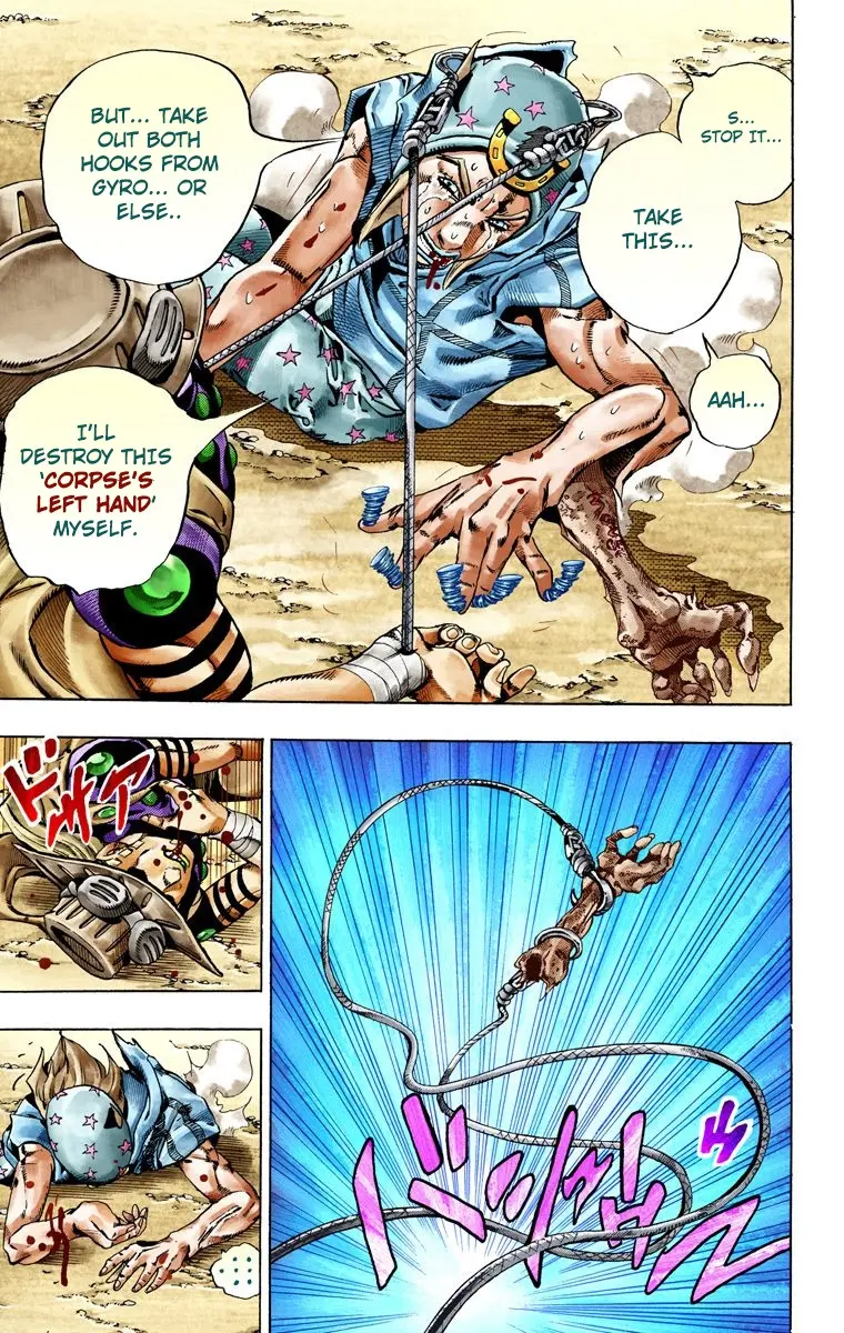 JoJo's Bizarre Adventure Steel Ball Run Colored Manga β Chapter 27 β Page 36