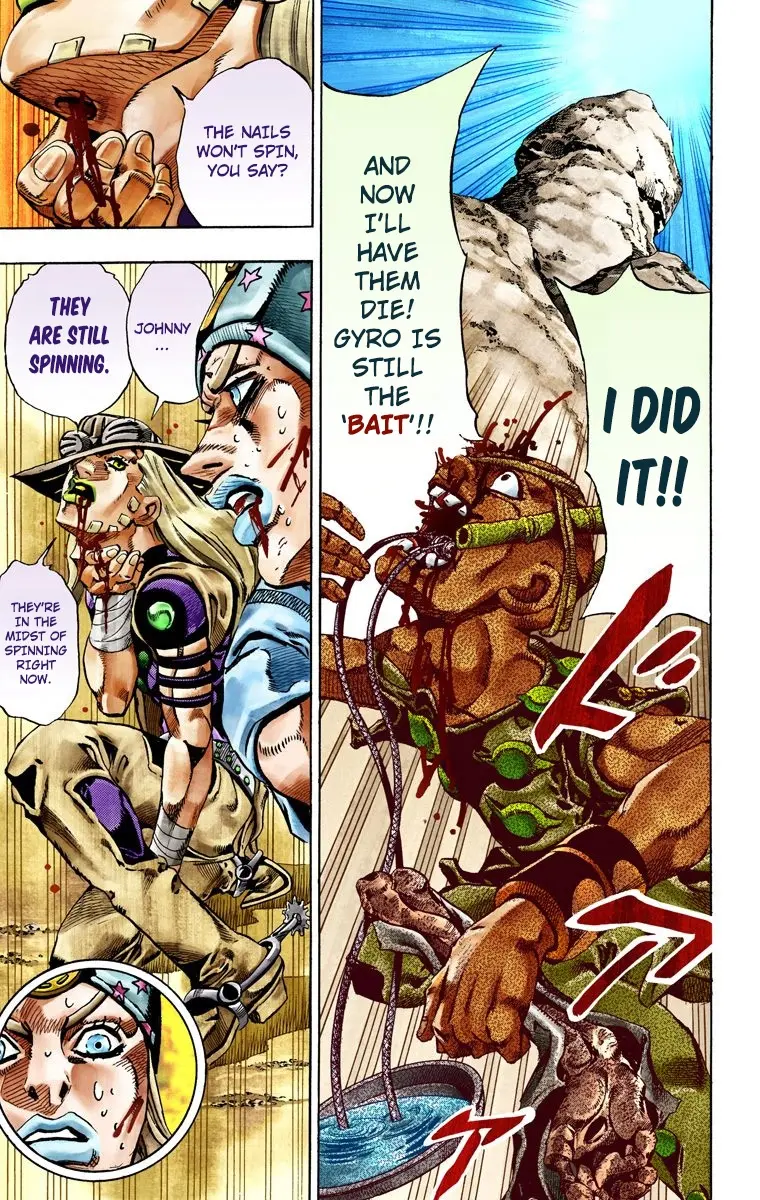JoJo's Bizarre Adventure Steel Ball Run Colored Manga β Chapter 27 β Page 38