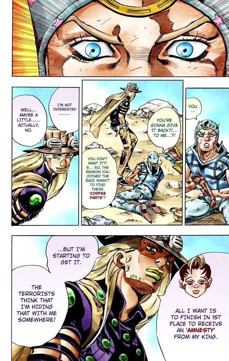 JoJo's Bizarre Adventure Steel Ball Run Colored Manga β Chapter 27 β Page 42