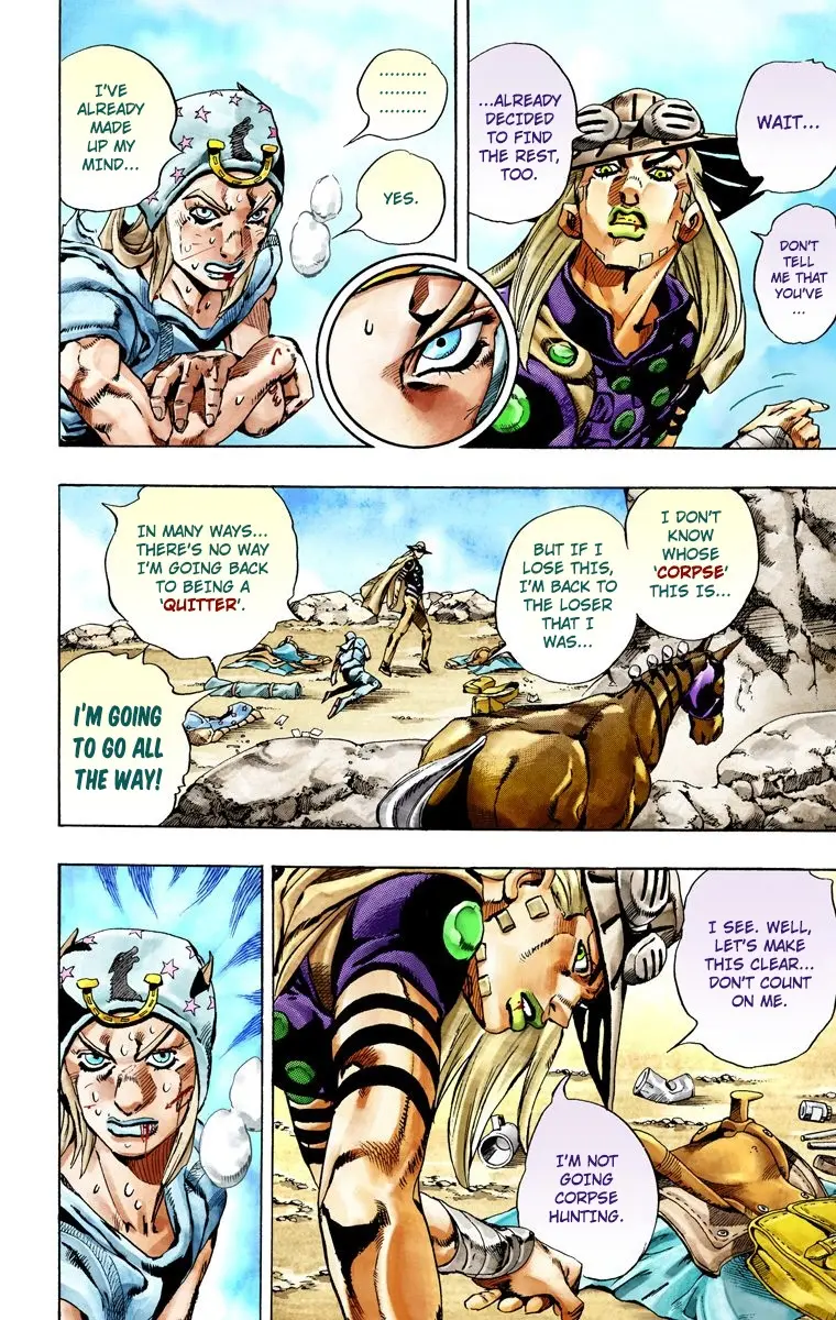 JoJo's Bizarre Adventure Steel Ball Run Colored Manga β Chapter 27 β Page 44