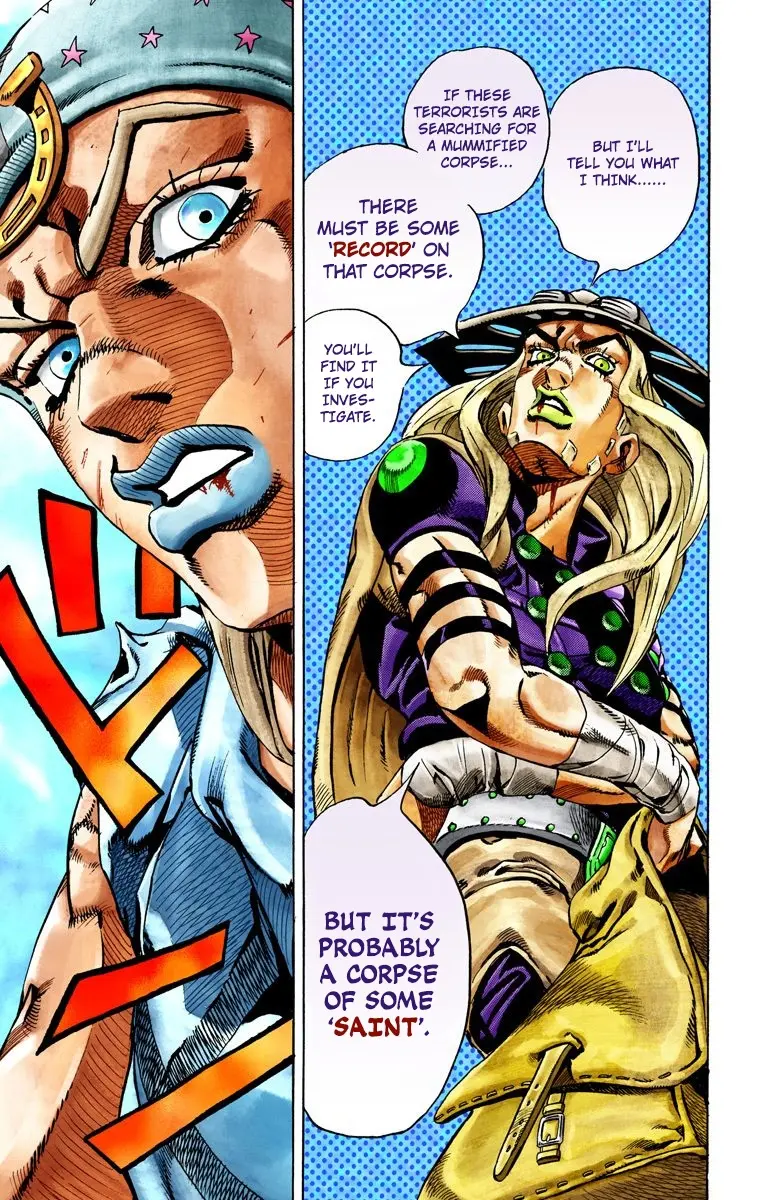 JoJo's Bizarre Adventure Steel Ball Run Colored Manga β Chapter 27 β Page 45