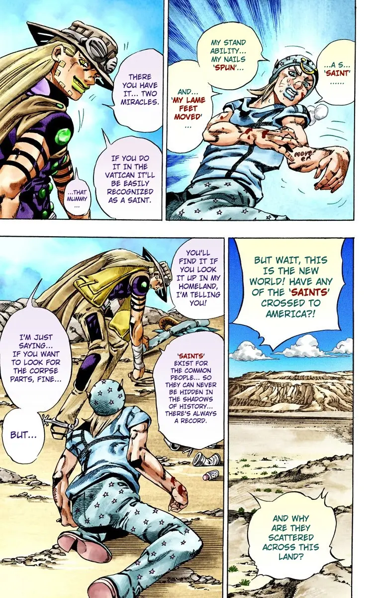 JoJo's Bizarre Adventure Steel Ball Run Colored Manga β Chapter 27 β Page 49