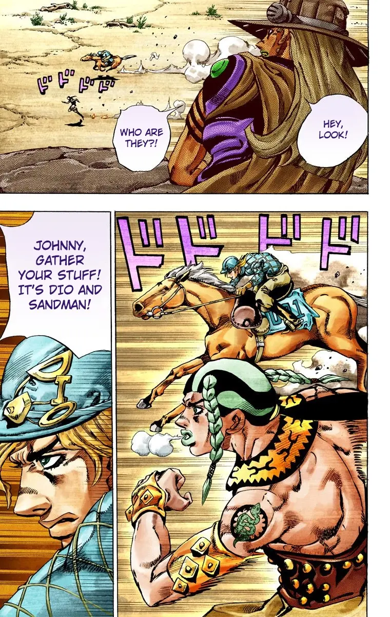 JoJo's Bizarre Adventure Steel Ball Run Colored Manga β Chapter 27 β Page 51