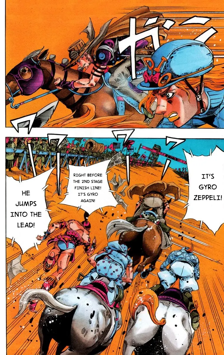 JoJo's Bizarre Adventure Steel Ball Run Colored Manga β Chapter 28 β Page 5
