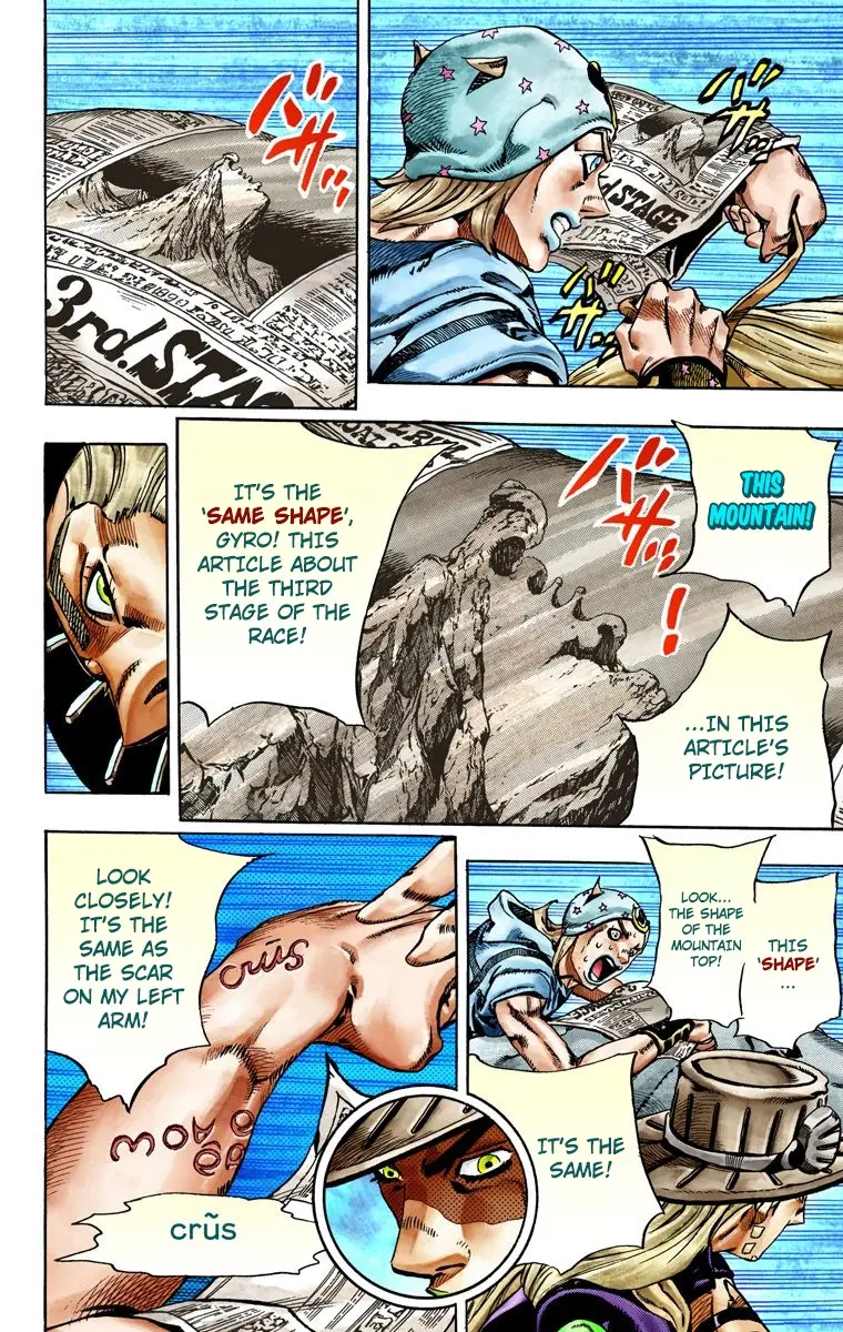 JoJo's Bizarre Adventure Steel Ball Run Colored Manga β Chapter 28 β Page 9