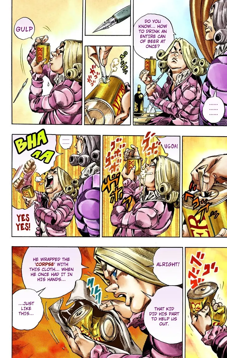 JoJo's Bizarre Adventure Steel Ball Run Colored Manga β Chapter 28 β Page 15