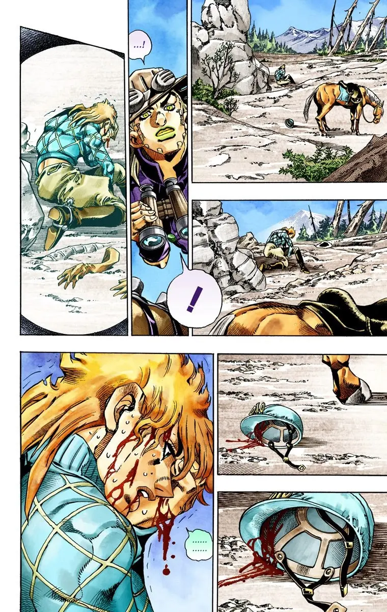 JoJo's Bizarre Adventure Steel Ball Run Colored Manga β Chapter 28 β Page 22