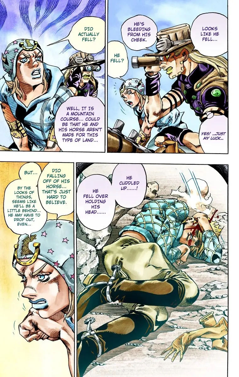 JoJo's Bizarre Adventure Steel Ball Run Colored Manga β Chapter 28 β Page 23
