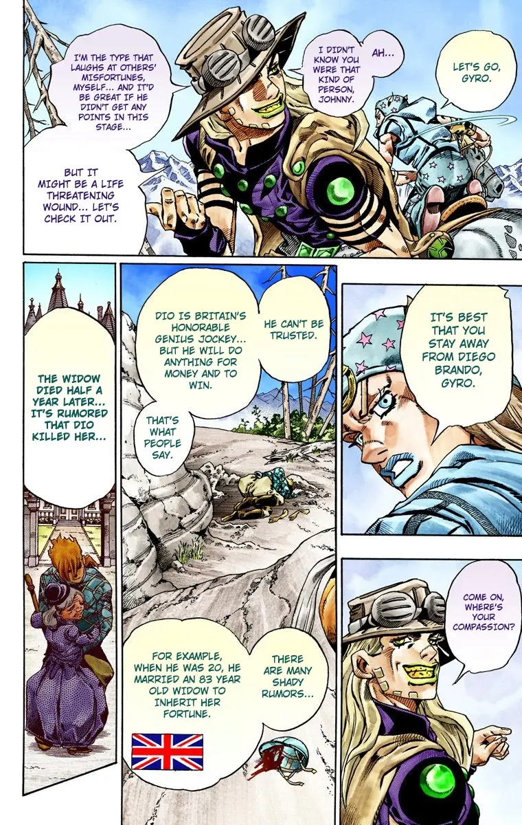 JoJo's Bizarre Adventure Steel Ball Run Colored Manga β Chapter 28 β Page 24
