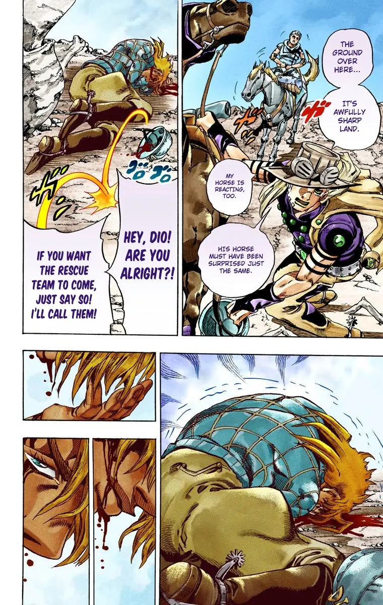 JoJo's Bizarre Adventure Steel Ball Run Colored Manga β Chapter 28 β Page 26
