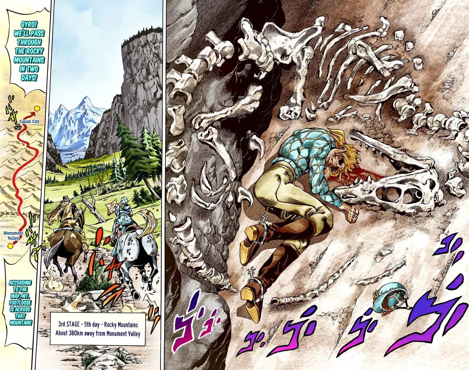 JoJo's Bizarre Adventure Steel Ball Run Colored Manga β Chapter 28 β Page 30