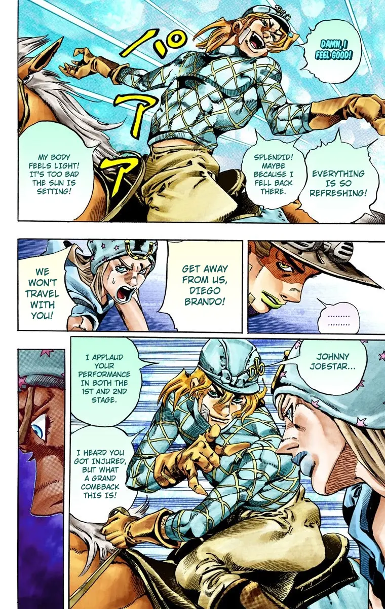 JoJo's Bizarre Adventure Steel Ball Run Colored Manga β Chapter 28 β Page 34